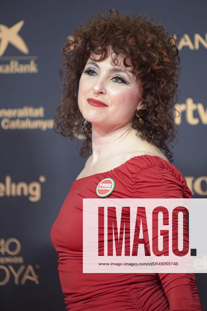 Red carpet of the Goya Awards 2026 Makeup artist Sarai Rodriguez poses on the red carpet of the 40th edition of the Goya Awards, at the Auditori del Centre de Convencions Internacionals, on February 28, 2026, in Barcelona, Cataluna Spain The awards are given annually by the Academy of Motion Picture Arts and Sciences of Spain AACCE with the aim of rewarding the best professionals in each of the various technical and creative specialties of Spanish cinema 28 FEBRUARY 2026 RED CARPET BARCELONA GOYA AWARDS CINEMA AWARDS Barcelona Catalunya Barcelona Catalunya Catalunya Spain