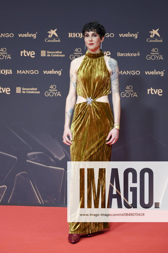 Red carpet of the Goya Awards 2026 Composer Paloma Penarrubia poses on the red carpet of the 40th edition of the Goya Awards, at the Auditori del Centre de Convencions Internacionals, on February 28, 2026, in Barcelona, Cataluna Spain The awards are given annually by the Academy of Motion Picture Arts and Sciences of Spain AACCE with the aim of rewarding the best professionals in each of the various technical and creative specialties of Spanish cinema 28 FEBRUARY 2026 Barcelona, Cataluna Barcelona, Cataluna Espana
