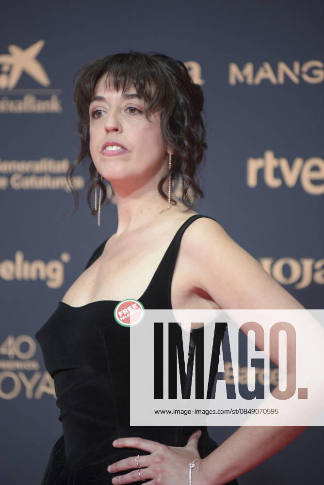 Red carpet of the Goya Awards 2026 Screenwriter and playwright Clàudia Cedó poses on the red carpet of the 40th edition of the Goya Awards, at the Auditori del Centre de Convencions Internacionals, on February 28, 2026, in Barcelona, Cataluna Spain The awards are given annually by the Academy of Motion Picture Arts and Sciences of Spain AACCE with the aim of rewarding the best professionals in each of the various technical and creative specialties of Spanish cinema 28 FEBRUARY 2026 Barcelona, Cataluna Barcelona, Cataluna Espana