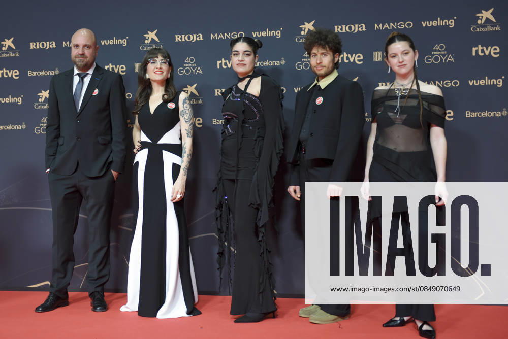 Red carpet of the Goya Awards 2026 Members of the Rueda Film Academy Program pose on the red carpet of the 40th edition of the Goya Awards, at the Auditori del Centre de Convencions Internacionals, on February 28, 2026, in Barcelona, Cataluna Spain The awards are given annually by the Academia de las Artes y las Ciencias Cinematográficas de Espana AACCE with the aim of rewarding the best professionals in each of the different technical and creative specialties of Spanish cinema 28 FEBRUARY 2026 RED CARPET BARCELONA GOYA AWARDS CINEMA AWARDS Barcelona Catalunya Catalunya Catalunya Spain