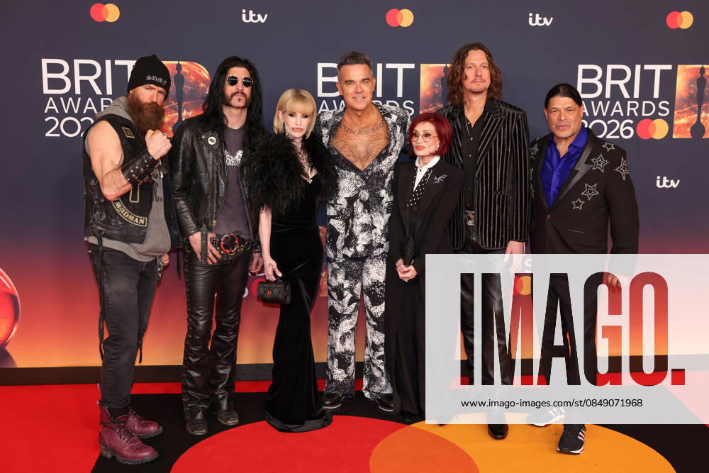 Entertainment Themen der Woche Celebrities attend The BRIT Awards 2026 at Co-op Live in Manchester, England Featuring: Tommy Clufetos, Kelly Osbourne, Robbie Williams, Sharon Osbourne, Adam Wakeman, Robert Trujillo Where: Manchester, United Kingdom When: 28 Feb 2026 Credit: Alex Cropper Cover Images . NOT FOR USE BY NEWSPAPERS BASED IN THE UK.