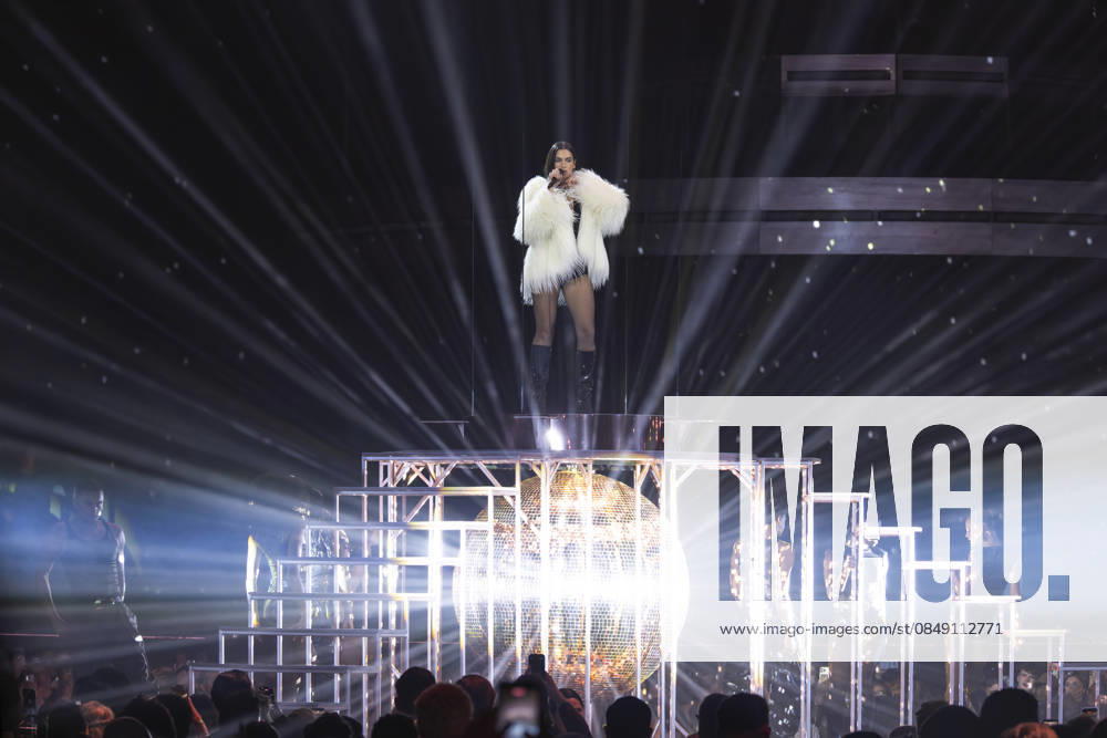 Dua Lipa performs at the Brit Awards 2026 Dua Lipa performs at the Brit Awards 2026 at the Co-Op Live, Manchester, England, 28th February 2026, Credit:Mike Gray Avalon