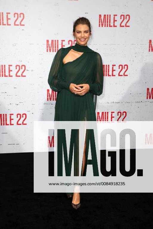 Westwood, CA, U.S. - 9 August 2018- Westwood, California - Lauren Cohan. Premiere Of STX Films Mile 22 held at The Regency Village Theatre. Photo Credit: Faye Sadou AdMedia Westwood U.S. - ZUMAa123 20180809_zaa_a123_037