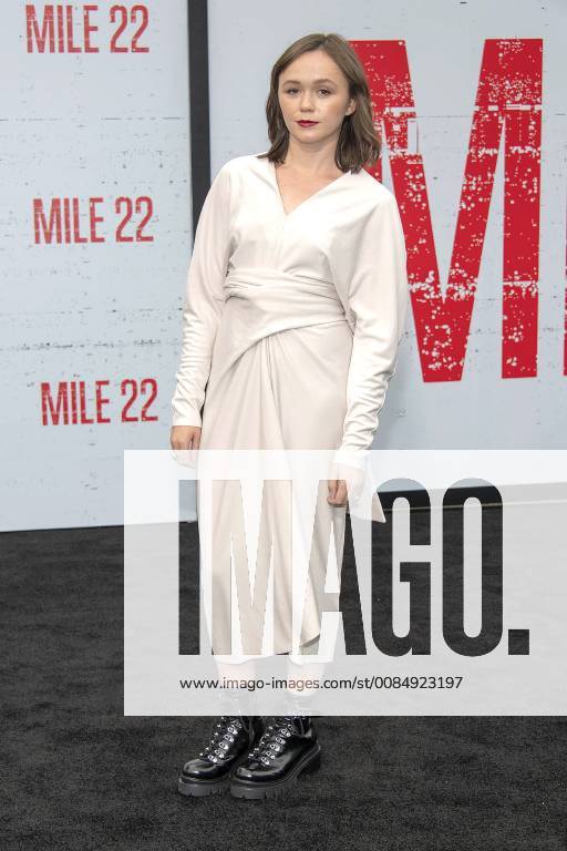 Emily Skeggs the actress at the Mile 22 movie premiere on 9 08,2018 in Los Angeles Mile 22 movie premiere in Los Angeles 2018
