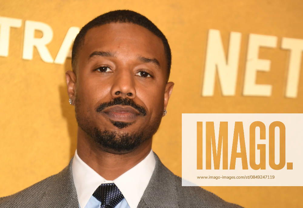 LOS ANGELES, CA - MARCH 1: Michael B. Jordan at the 32nd Annual Actor Awards Presented by SAG-AFTRA held at the Shrine Auditorium and Expo Hall on March 1, 2026 in Los Angeles, California