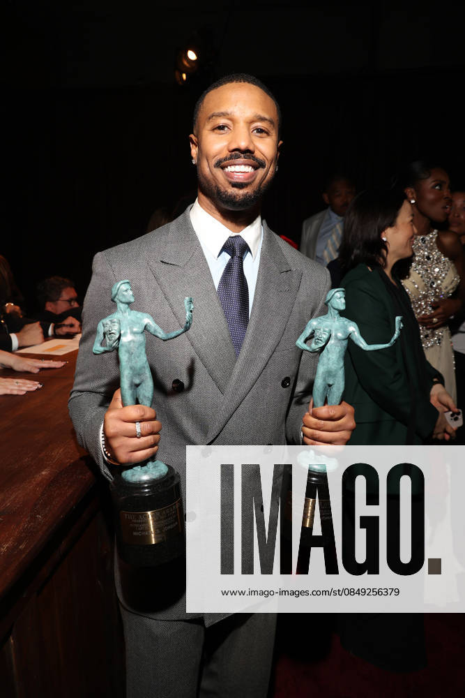LOS ANGELES, CA - MARCH 1: Michael B. Jordan at the 2026 Screen Actors Guild Awards After Party at the Shrine Auditorium in Los Angeles, California on March 1, 2026.