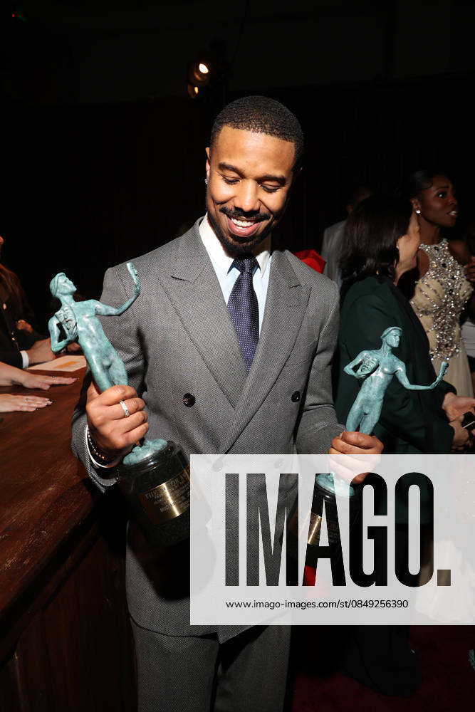 LOS ANGELES, CA - MARCH 1: Michael B. Jordan at the 2026 Screen Actors Guild Awards After Party at the Shrine Auditorium in Los Angeles, California on March 1, 2026.