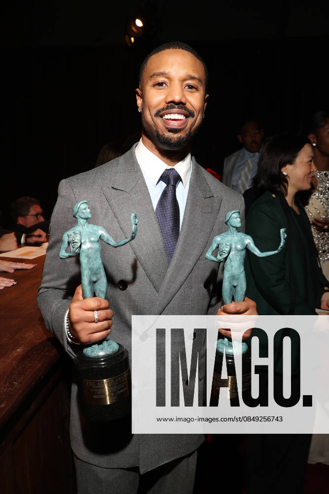 LOS ANGELES, CA - MARCH 1: Michael B. Jordan at the 2026 Screen Actors Guild Awards After Party at the Shrine Auditorium in Los Angeles, California on March 1, 2026.