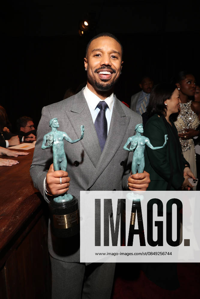 LOS ANGELES, CA - MARCH 1: Michael B. Jordan at the 2026 Screen Actors Guild Awards After Party at the Shrine Auditorium in Los Angeles, California on March 1, 2026.
