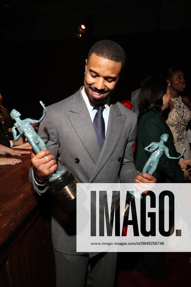 LOS ANGELES, CA - MARCH 1: Michael B. Jordan at the 2026 Screen Actors Guild Awards After Party at the Shrine Auditorium in Los Angeles, California on March 1, 2026.