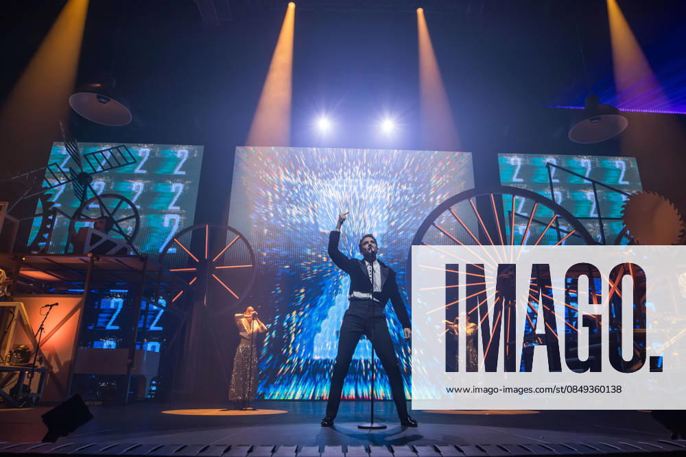 Music Concert - MIKA - Spinning Out Tour Mika performs the Spinning Out Tour on March 02, 2025 at Unipol Arena, Bologna, Italy. Casalecchio di Reno Unipol Arena Italy