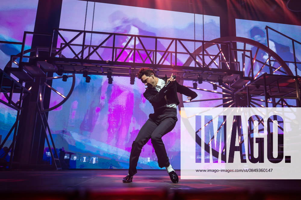 Music Concert - MIKA - Spinning Out Tour Mika performs the Spinning Out Tour on March 02, 2025 at Unipol Arena, Bologna, Italy. Casalecchio di Reno Unipol Arena Italy