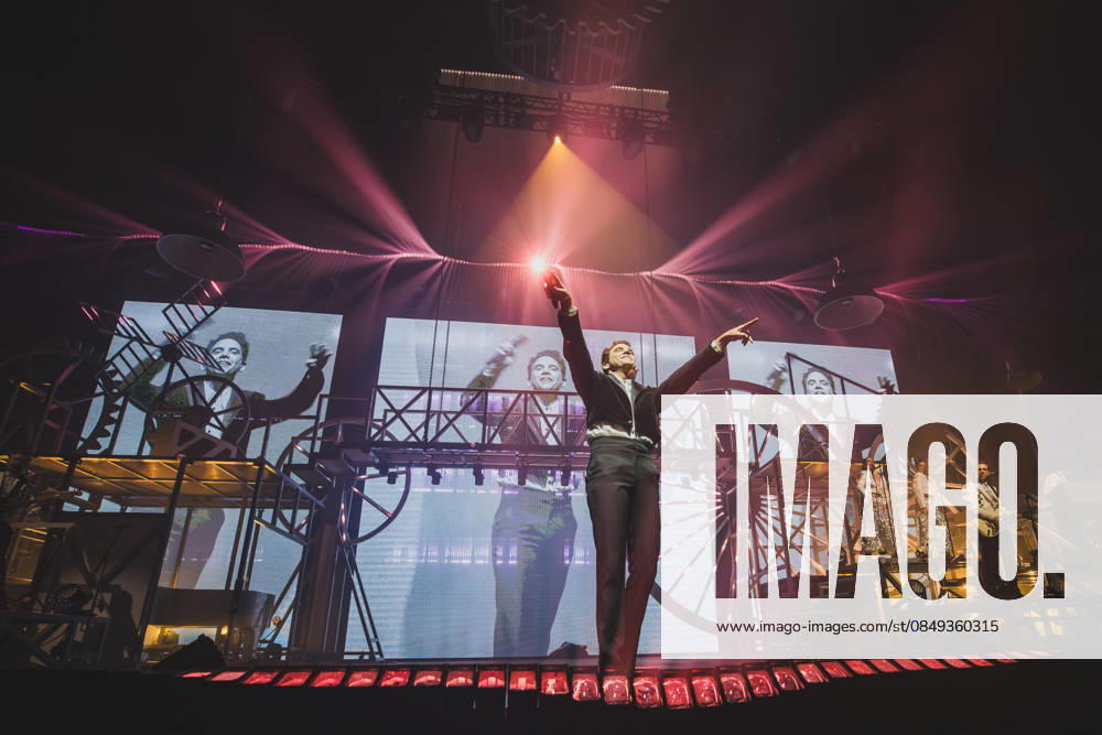 Music Concert - MIKA - Spinning Out Tour Mika performs the Spinning Out Tour on March 02, 2025 at Unipol Arena, Bologna, Italy. Casalecchio di Reno Unipol Arena Italy