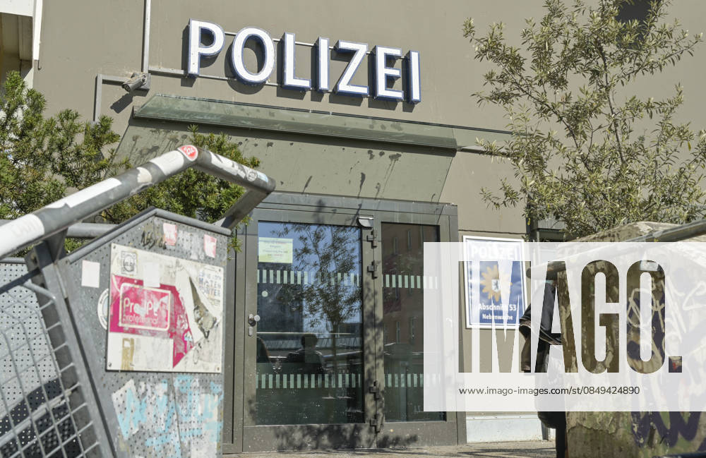 Kotti Wache, police station at Kottbusser Tor, Kreuzberg, Berlin, Germany