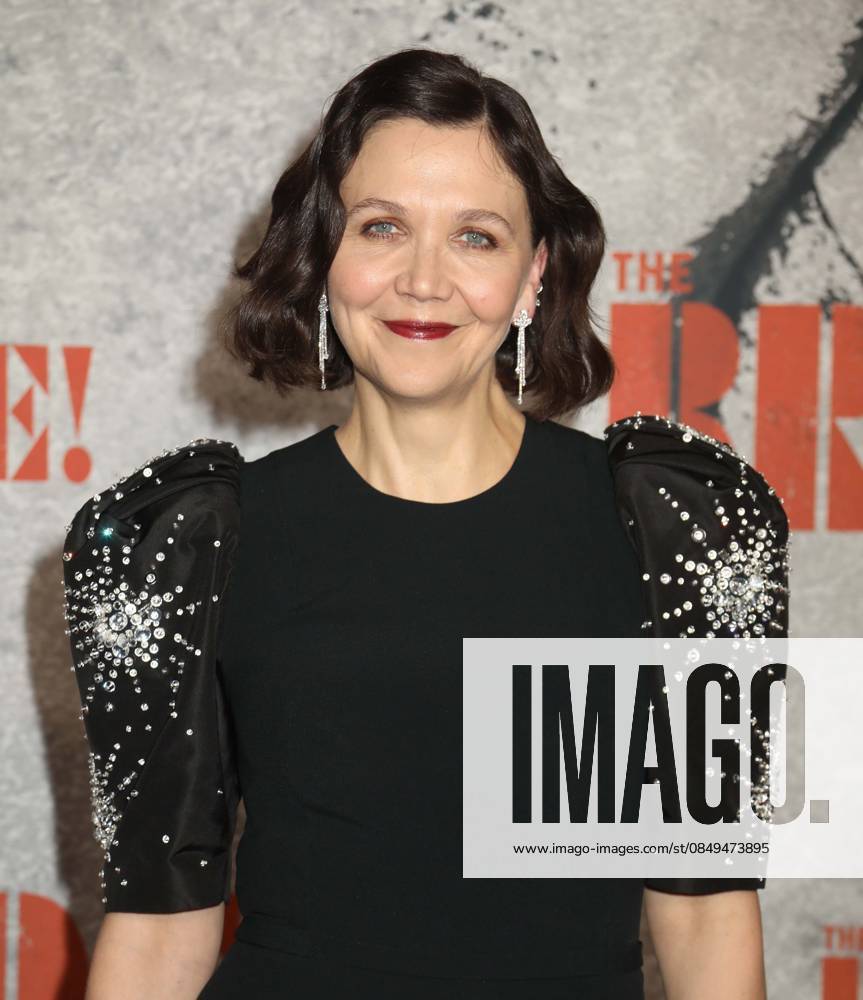 Actor director MAGGIE GYLLENHAAL seen at the arrivals for the New York premiere of The Bride held at The Rose Theater at Jazz at Lincoln Center. New York USA - ZUMAk03_ 20260303_zaf_k03_033