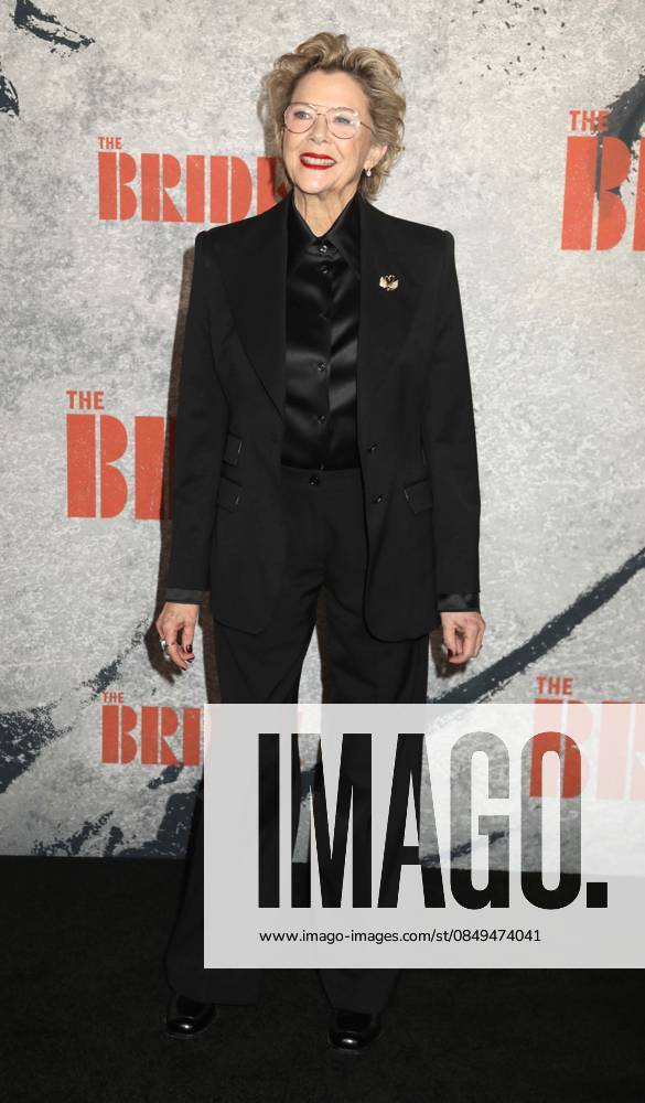 Actor ANNETTE BENING seen at the arrivals for the New York premiere of The Bride held at The Rose Theater at Jazz at Lincoln Center. New York USA - ZUMAk03_ 20260303_zaf_k03_050
