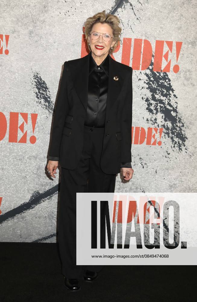 Actor ANNETTE BENING seen at the arrivals for the New York premiere of The Bride held at The Rose Theater at Jazz at Lincoln Center. New York USA - ZUMAk03_ 20260303_zaf_k03_052