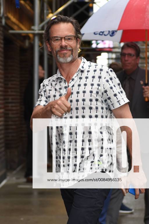 Entertainment Bilder der Woche KW33 August 13, 2018 - New York, NY, USA - August 13, 2018 New York City..Guy Pearce made an appearance on The Late Show with Stephen Colbert on August 13, 2018 in New York City. New York USA - ZUMAny1_ 20180813_zaf_ny1_024
