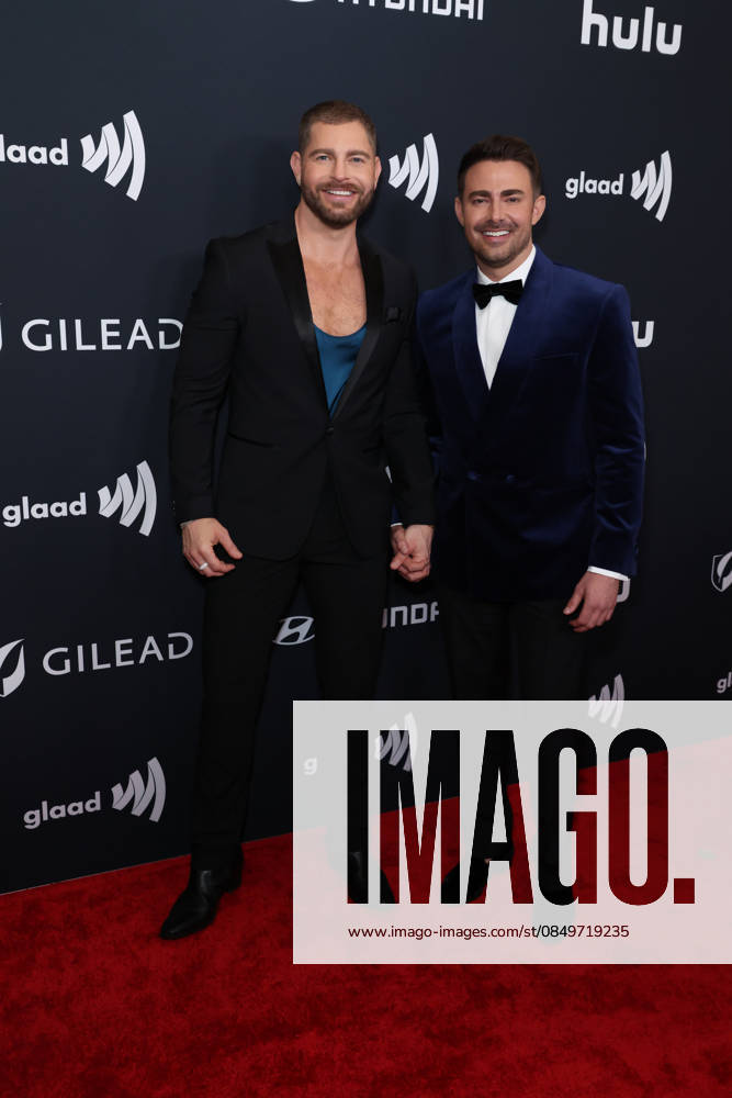 37th Annual GLAAD Media Awards guest and Jonathan Bennett at the 37th Annual GLAAD (Gay and Lesbian Alliance Against Defamation) Media Awards held at The Beverly Hilton Hotel on March 5, 2026 in Beverly Hills, Los Angeles, California, United States., Credit:Xavier Collin Avalon USA, California, Los Angeles