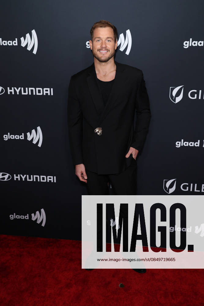 37th Annual GLAAD Media Awards Colton Underwood at the 37th Annual GLAAD (Gay and Lesbian Alliance Against Defamation) Media Awards held at The Beverly Hilton Hotel on March 5, 2026 in Beverly Hills, Los Angeles, California, United States., Credit:Xavier Collin Avalon USA, California, Los Angeles