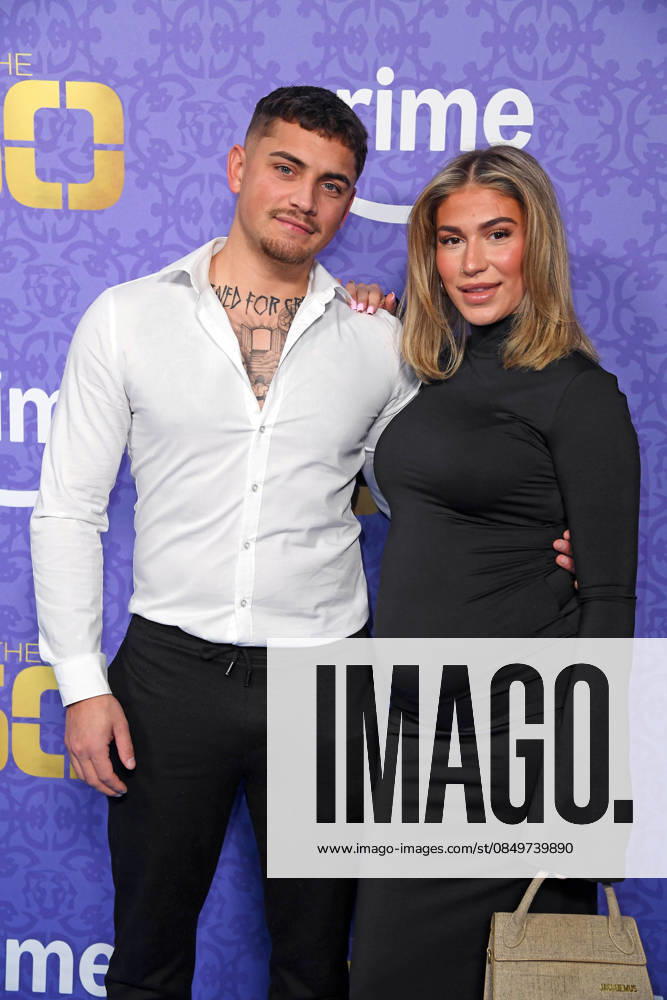 Luca Valerio with girlfriend Ciara Angela at the premiere of THE 50 season 3 by Prime Video at the Cinedom in Cologne on 05 03 2026