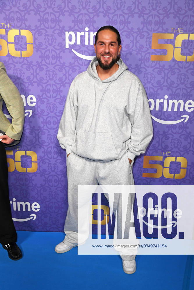 Maurice Dziwak at the premiere of THE 50 season 3 by Prime Video at the Cinedom in Cologne on 05 03 2026