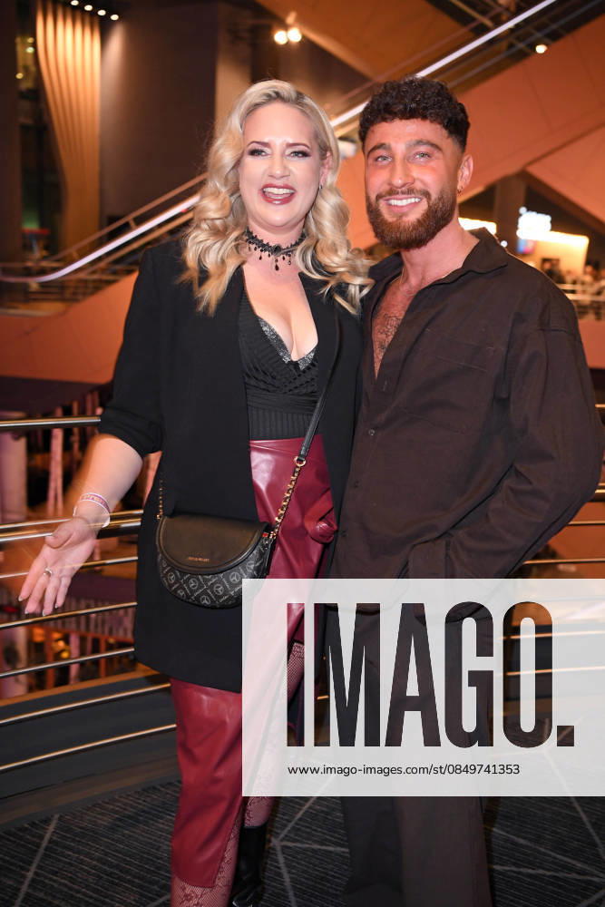 Sarah Knappik, Umut Tekin at the premiere of THE 50 season 3 by Prime Video at the Cinedom in Cologne on 05 03 2026