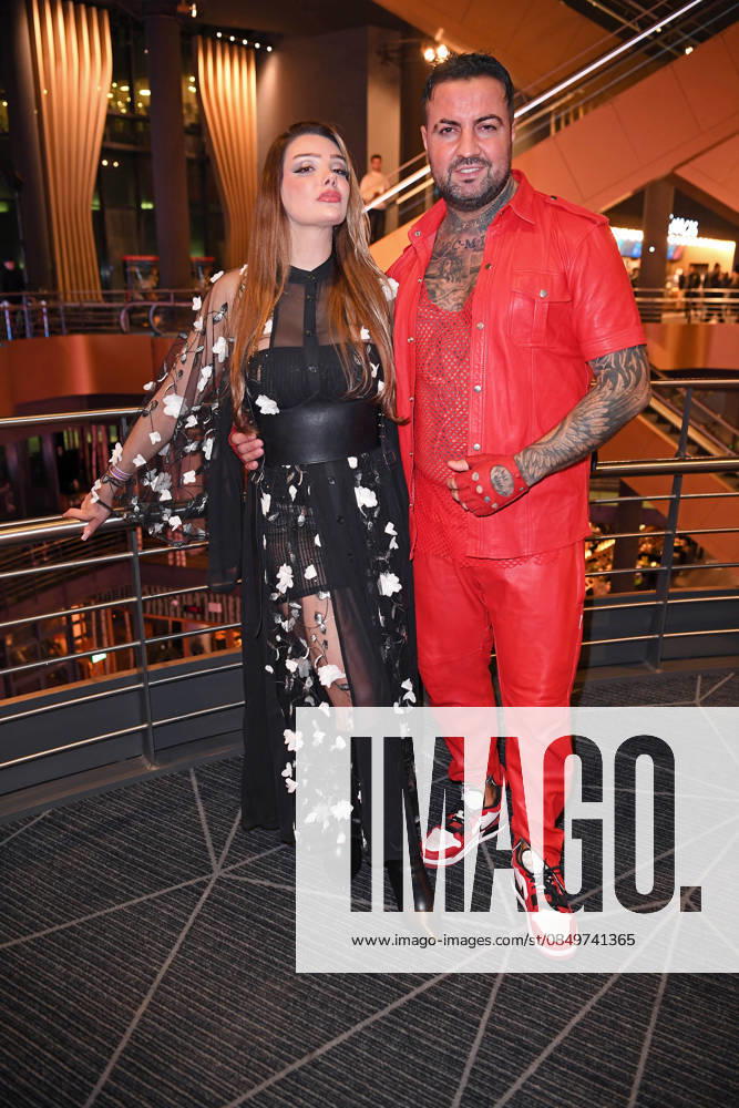 Cosimo Citiolo with girlfriend Nathalie Gaus at the premiere of THE 50 season 3 by Prime Video at the Cinedom in Cologne on 05 03 2026