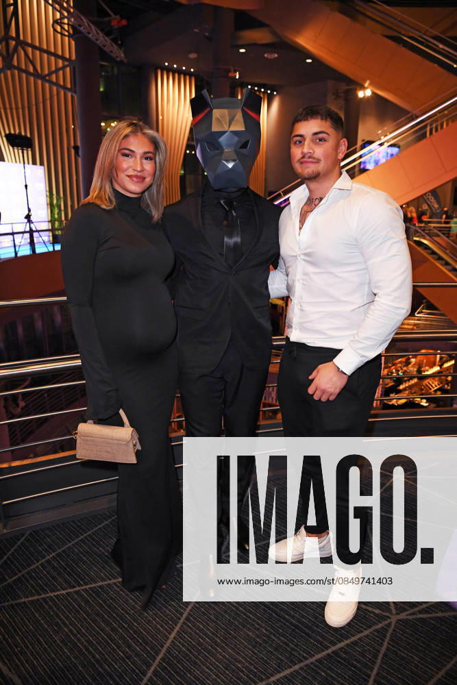 Luca Valerio with girlfriend Ciara Angela at the premiere of THE 50 season 3 by Prime Video at the Cinedom in Cologne on 05 03 2026