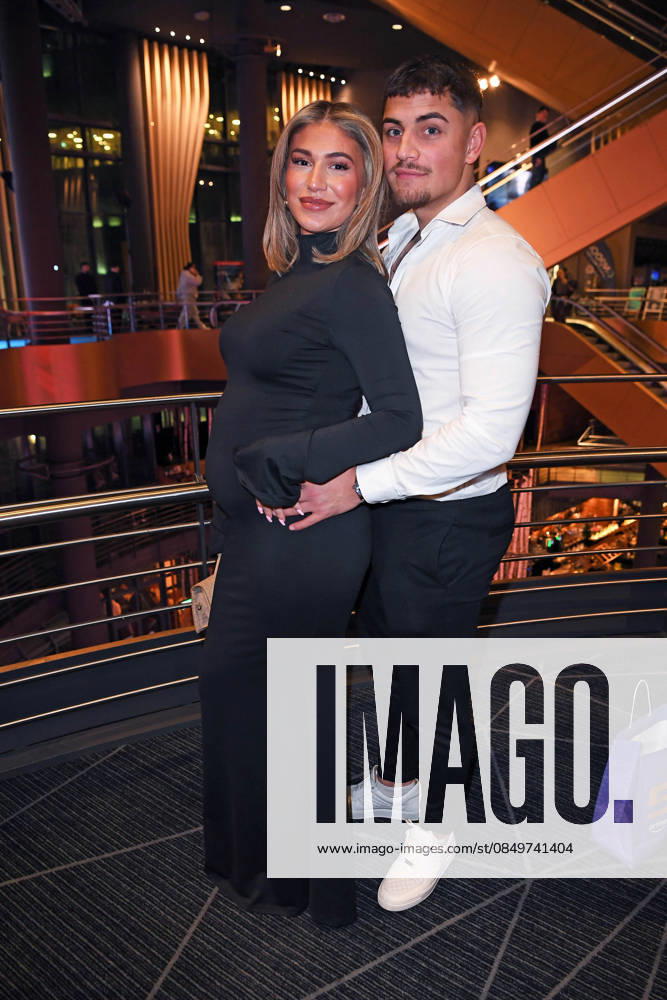 Luca Valerio with girlfriend Ciara Angela at the premiere of THE 50 season 3 by Prime Video at the Cinedom in Cologne on 05 03 2026