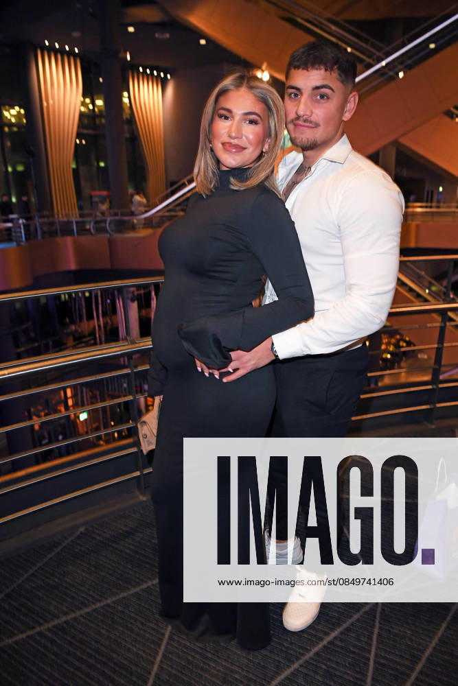 Luca Valerio with girlfriend Ciara Angela at the premiere of THE 50 season 3 by Prime Video at the Cinedom in Cologne on 05 03 2026
