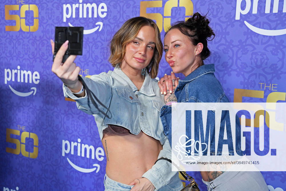 Julia Römmelt, Sandra Sicora at the premiere of THE 50 season 3 by Prime Video at the Cinedom in Cologne on 05 03 2026