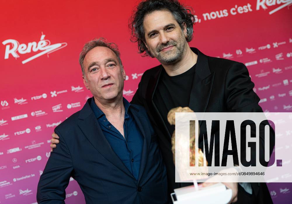 Alon Knoll and Gregory Zalcman pose for the photographer at the 15th edition of the Rene du Cinema film awards ceremony, Saturday 07 March 2026, in Brussels. The awards are rewarded to movies of Belgian French-speaking producers. EMILExWINDAL 166823496