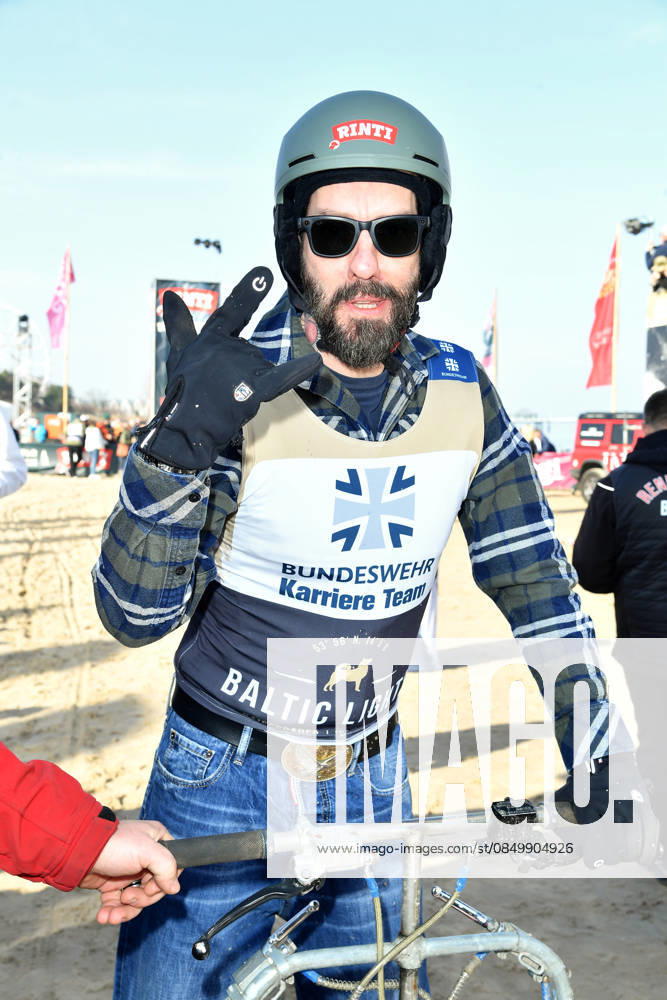 Alec Voelkel at the BALTIC LIGHTS 2026 Charity Schilttenhunderrennen in Heringsdorf on Usedom on 07 03 2026