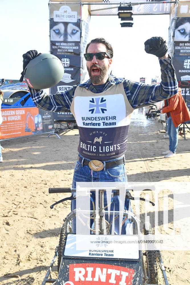 Alec Voelkel at the BALTIC LIGHTS 2026 Charity Schilttenhunderrennen in Heringsdorf on Usedom on 07 03 2026