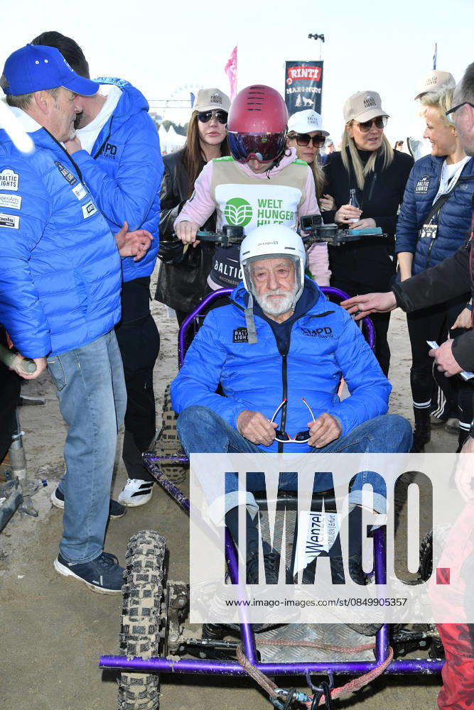 Dieter Hallervorden at the BALTIC LIGHTS 2026 Charity Schilttenhunderrennen in Heringsdorf on Usedom on 07 03 2026