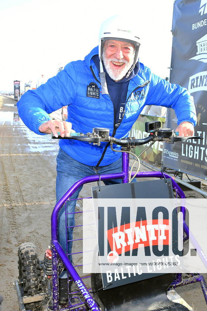 Dieter Hallervorden at the BALTIC LIGHTS 2026 Charity Schilttenhunderrennen in Heringsdorf on Usedom on 07 03 2026