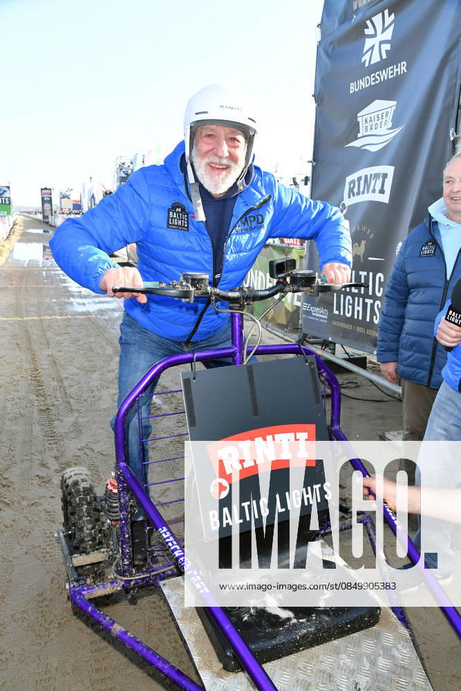 Dieter Hallervorden at the BALTIC LIGHTS 2026 Charity Schilttenhunderrennen in Heringsdorf on Usedom on 07 03 2026