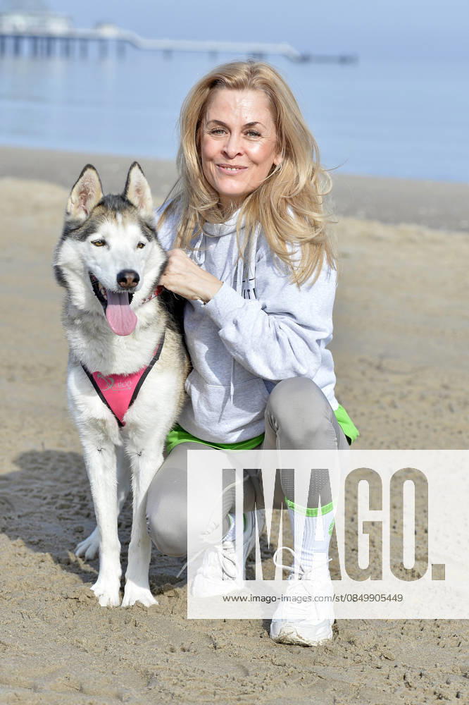 Tanja Lanäus at the BALTIC LIGHTS 2026 Charity Schilttenhunderrennen in Heringsdorf on Usedom on 07 03 2026