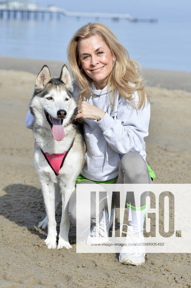 Tanja Lanäus at the BALTIC LIGHTS 2026 Charity Schilttenhunderrennen in Heringsdorf on Usedom on 07 03 2026