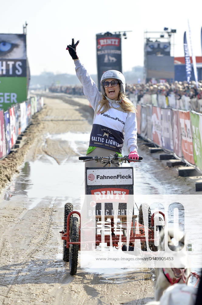 Tanja Lanäus at the BALTIC LIGHTS 2026 Charity Schilttenhunderrennen in Heringsdorf on Usedom on 07 03 2026