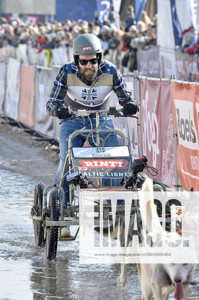 Alec Voelkel at the BALTIC LIGHTS 2026 Charity Schilttenhunderrennen in Heringsdorf on Usedom on 07 03 2026