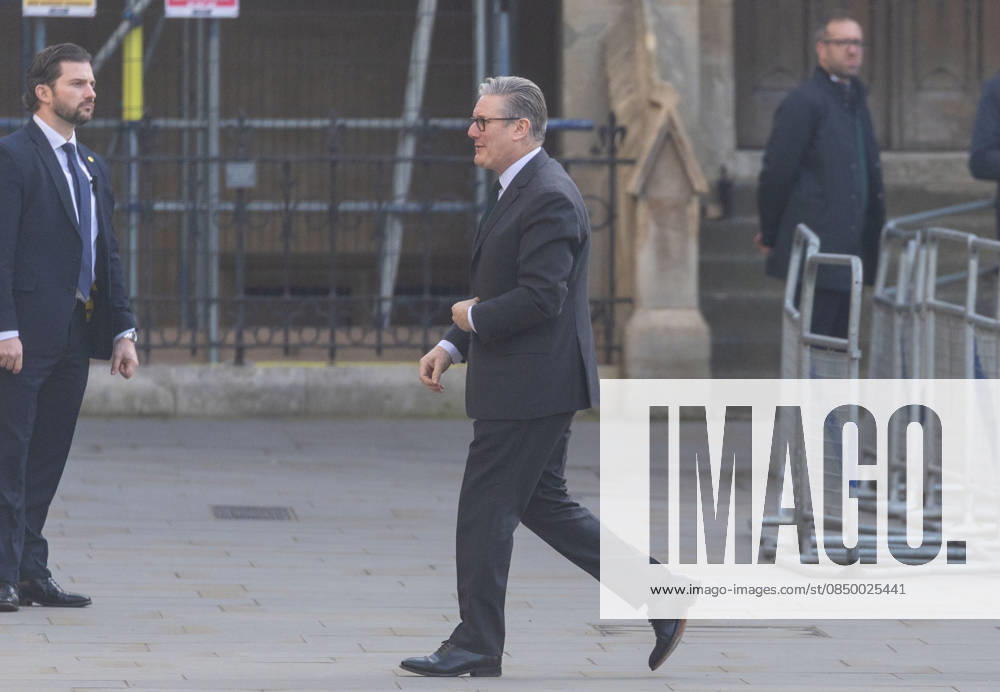 UK Prime Minister KEIR STARMER arrives at Westminster Abbey for Commonwealth Day Service. London United Kingdom - ZUMAs262 20260309_zip_s262_006