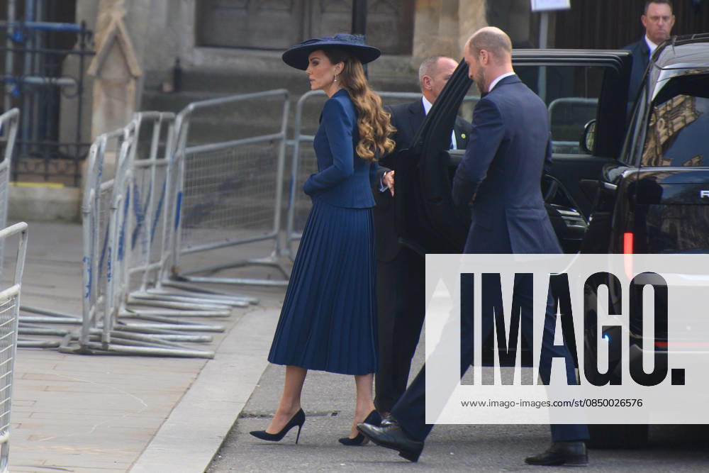 Commonwealth Day Service 2026 Arrivals at Westminster Abbey, London Catherine - Princess Of Wales and William - The Prince of Wales arrives for a Commonwealth Day Service at Westminster Abbey, London, England, UK on Monday 9 March, 2026., Credit:Justin Ng Avalon UK, England, London, Westminster Abbey