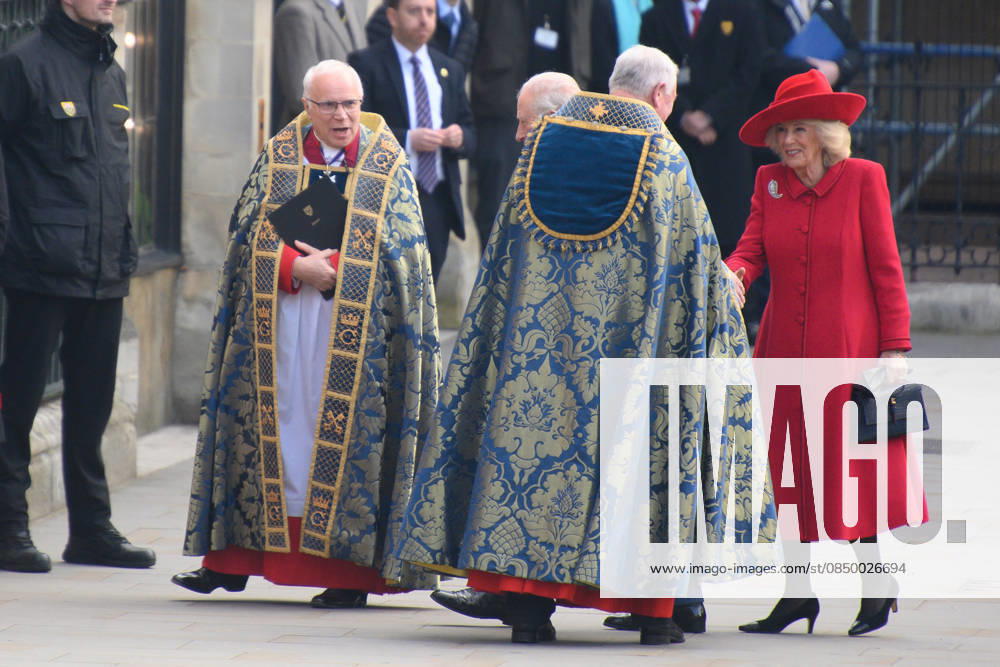 Commonwealth Day Service 2026 Arrivals at Westminster Abbey, London King Charles III and Queen Camilla arrives for a Commonwealth Day Service at Westminster Abbey, London, England, UK on Monday 9 March, 2026., Credit:Justin Ng Avalon UK, England, London, Westminster Abbey