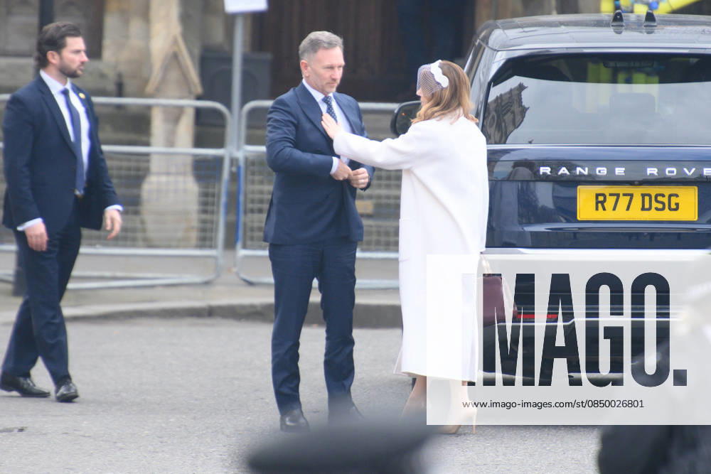 Commonwealth Day Service 2026 Arrivals at Westminster Abbey, London Christian Horner and Geri Horner (Geri Halliwell) arrives for a Commonwealth Day Service at Westminster Abbey, London, England, UK on Monday 9 March, 2026., Credit:Justin Ng Avalon UK, England, London, Westminster Abbey