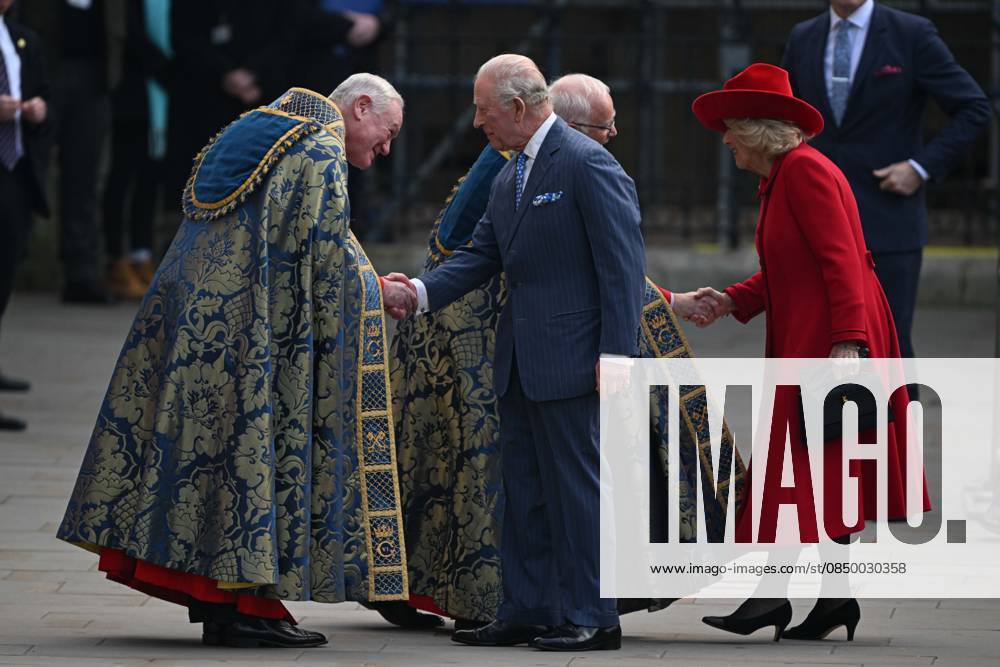 Commonwealth Day in London LONDON, UNITED KINGDOM - MARCH 9: Catherine, Princess of Wales, Britain’s King Charles III, Queen Camilla and Prince William, Prince of Wales attend a ceremony at Westminster Abbey as part of Commonwealth Day celebrations, on March 9, 2026, in London, United Kingdom. Rasid Necati Aslim Anadolu London United Kingdom. Editorial use only. Please get in touch for any other usage.