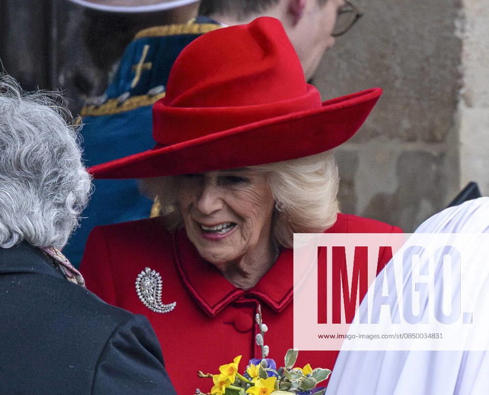 LONDON, UK. Queen Camilla departs The Commonwealth Day Service at Westminster Abbey, which has been held since 1972 and celebrates the people and cultures of the 54 Commonwealth nations. London UK - ZUMAl94_ 20260309_zaf_l94_035