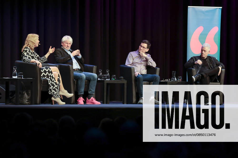 Susanne Pätzold, Jürgen Becker, Moritz Netenjakob and Michael Mittermeier at the lit Cologne 2026 event lit Comedy at the Theater am Tanzbrunnen Cologne, 09 03 2026 Foto:xR.xSchmiegeltx xFuturexImagex comedy_6304