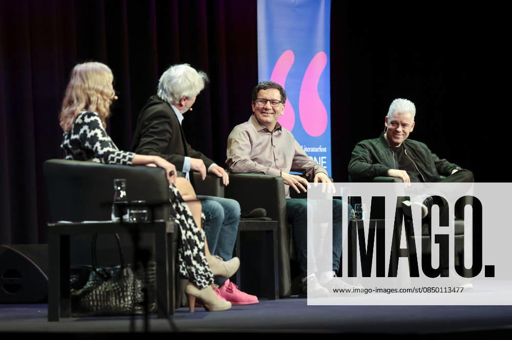 Susanne Pätzold, Jürgen Becker, Moritz Netenjakob and Michael Mittermeier at the lit Cologne 2026 event lit Comedy at the Theater am Tanzbrunnen Cologne, 09 03 2026 Foto:xR.xSchmiegeltx xFuturexImagex comedy_6305